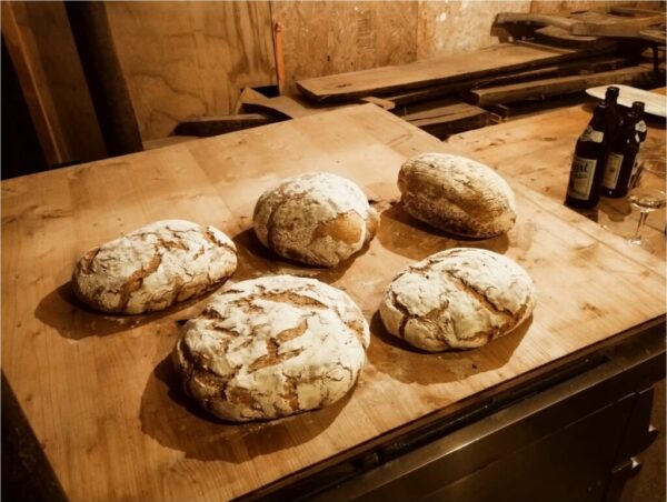Herrlich duftendes selbst gebackenes Brot